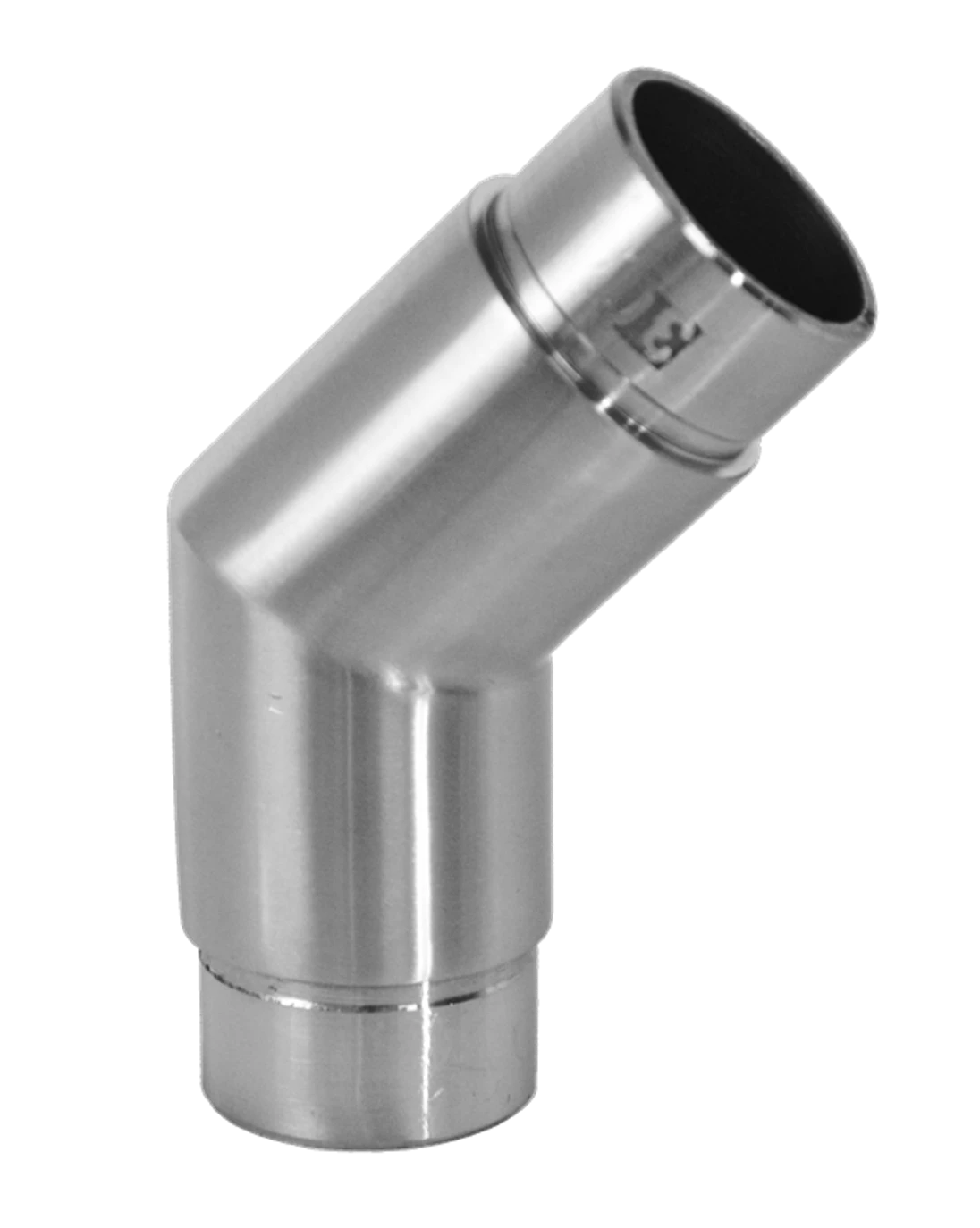 Spojka rohová 45° na trubku ø 42,4 mm, brúsená AISI 304
