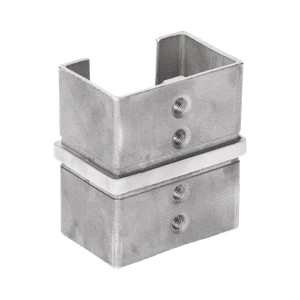 Prechod priamy, lepený spoj, brúsená nerez AISI 304 - slide 2