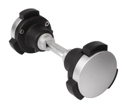 Otočná koule s dětskou pojistkou, hliník, polyamid