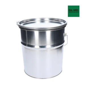 Barva antikorozní polomatná na zinek 10 kg - smaragdová zelená - slide 1