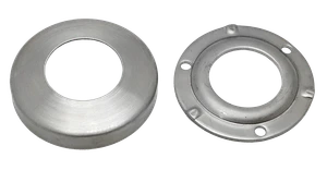 Kotviaca platňa s krytkou ø 85 mm pre ø 42,4 mm, AISI 304 - slide 0
