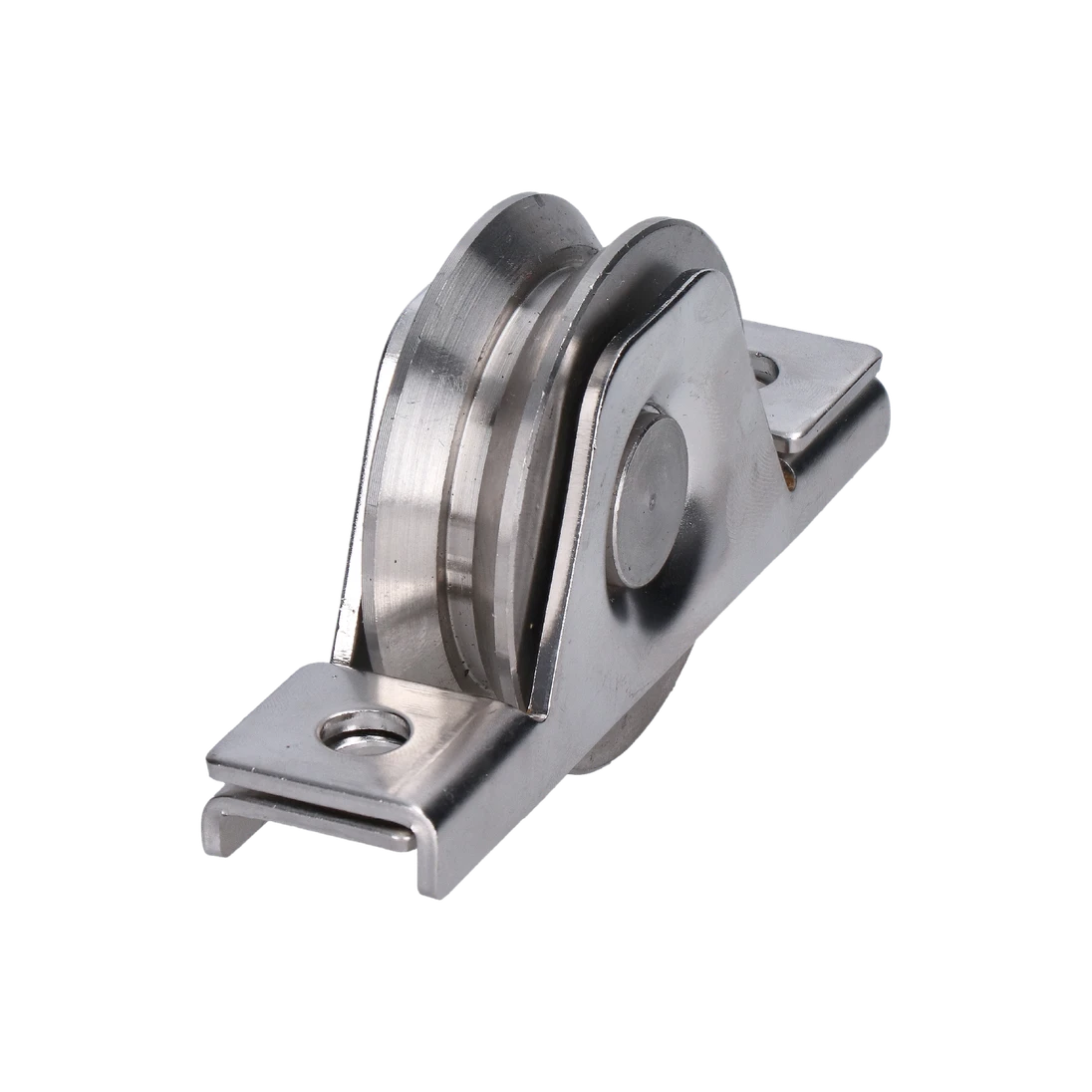 Vodiaca kladka ø 58 mm pre zapustenie do jokla, AISI 304