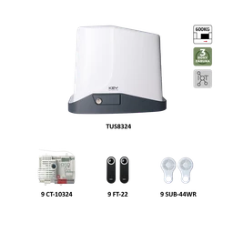 900KTUS8324KS TURBO S KIT pre posuvné brány do 7 m/800 kg