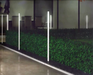 Vonkajšie LED osvetlenie TOWER, RAL 9010, H = 986 mm - slide 2