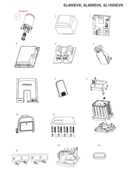 041A0311 motor 24 V so spojkou a skrutkovocou