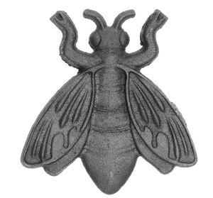 Dekoračný prvok 90 x 85 x 5 mm - včela, odliatok - slide 0