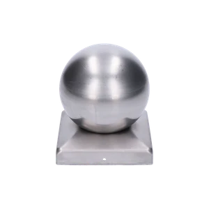 Strieška plechová, 50 x 50 mm s guľou ø 50 mm - slide 1