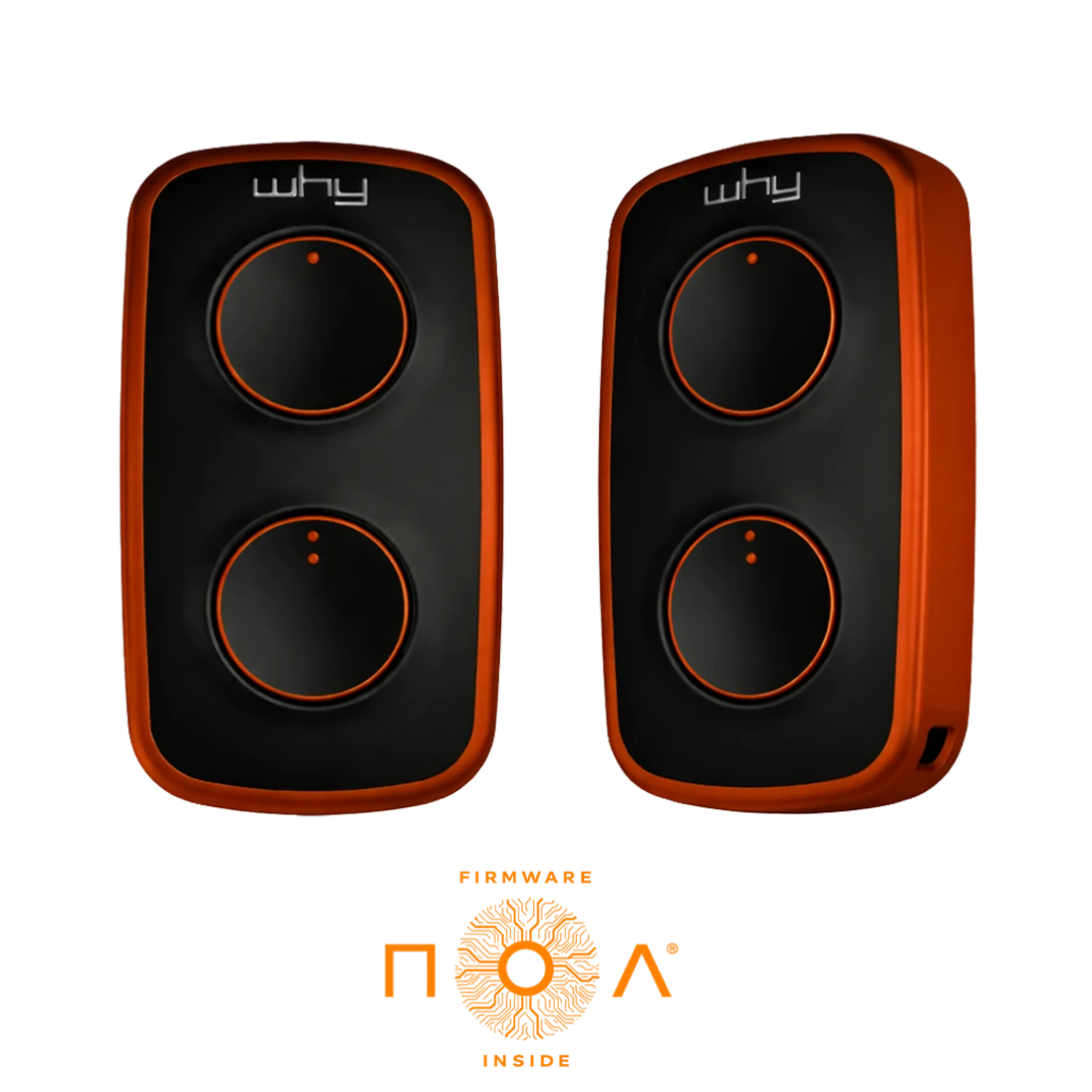 Vysielač LITE MINI NOA 2-kanál, 433 MHz, čierno-červený