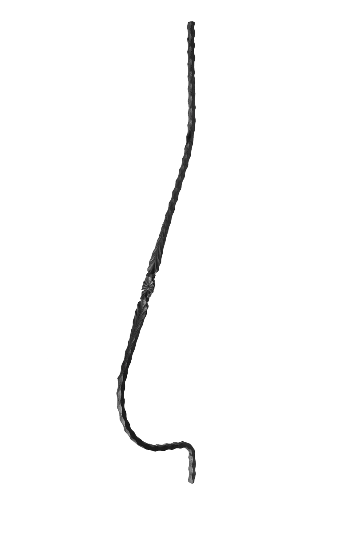 Tyč 12 x 12 x 950 mm, zdobený profil