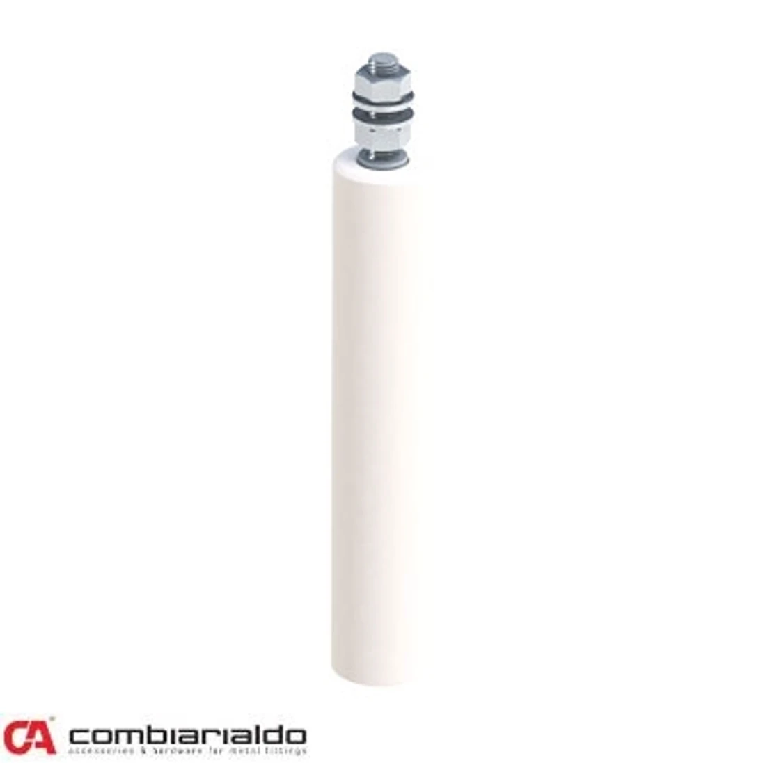 Nylonový vodiaci valček ø 45 x 220 mm, M16 pre horné vedenie