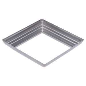 Krytka 142 x 142 x 29 mm, plech, diera 102 x 102 mm, výlisok - slide 1