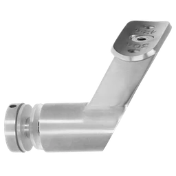 Držiak madla ø 42,4 mm pevný, sklo 6 - 21,52 mm, AISI 304