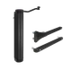 Hydraulický zatvárač s klznou lištou, do 150 kg, RAL 9005