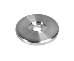 Platňa na bočné kotvenie stĺpu ø 50 mm, brúsená AISI 304