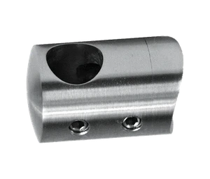 Držák tyče ø 14 mm (P) na trubku ø 42,4 mm, AISI 304 - slide 0