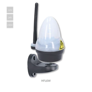 LED lampa, 12/24/230 V, so zabudovanou anténou, 739lux - slide 0