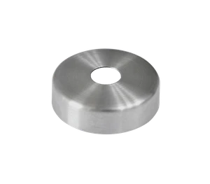 Kryt ø 45 mm na trubku ø 12 mm, brúsená nerez AISI 304 - slide 0