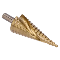 Stupňovitý kužeľový vrták HSS 4341 TiN 4 - 32 mm