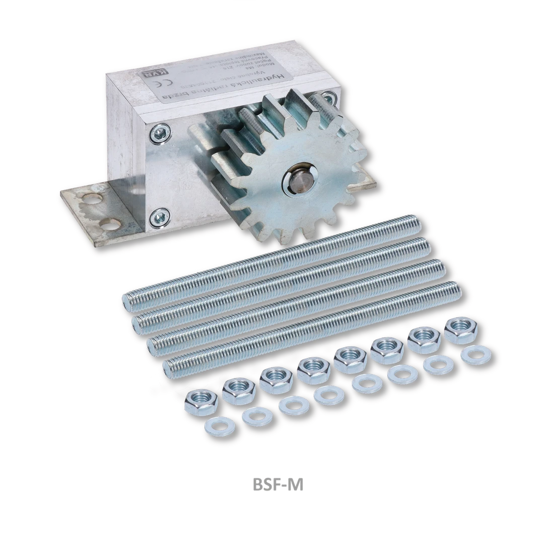 Hydraulická brzda pro posuvné brány ve svahu, zatížení 7Nm