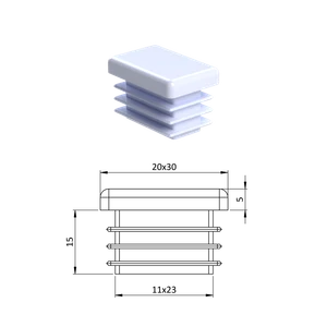 Krytka plastová 20 x 30 mm - slide 0