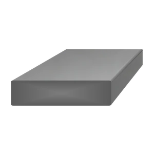 Tyč plochá plná 80 x 8 x 6000 mm, černá S235, hladká - slide 0