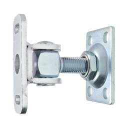 Záves M16 s platňou 75 x 55 mm, nastaviteľný, pozink