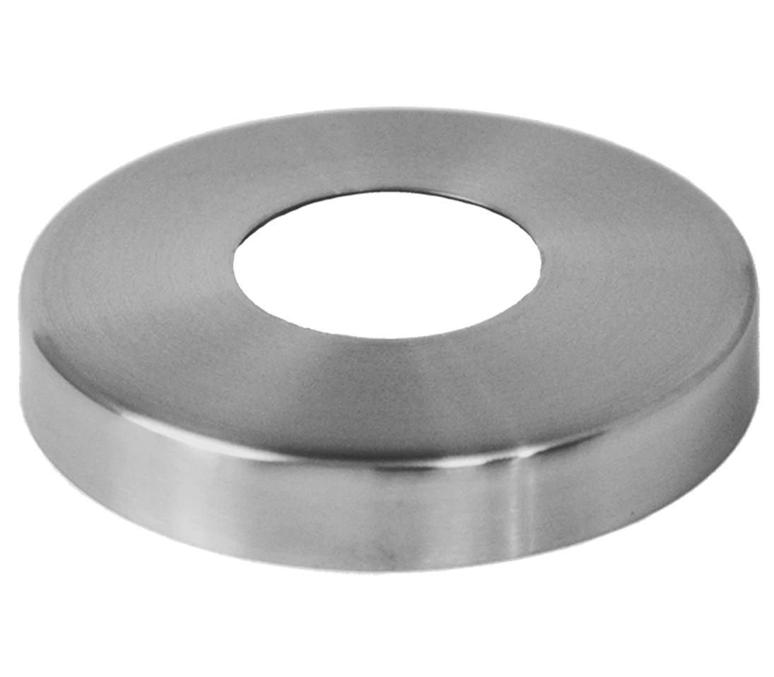 Kryt příruby na trubku ø 48,3 mm, broušená nerez AISI 304