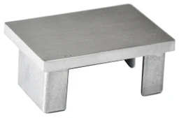 Ukončenie na jokel 60 x 40 mm, brúsená nerez AISI 304