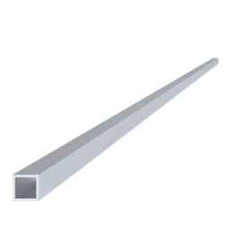 Jekl 15x15x1.5mm, L-6000mm, hliník bez povrchové úpravy