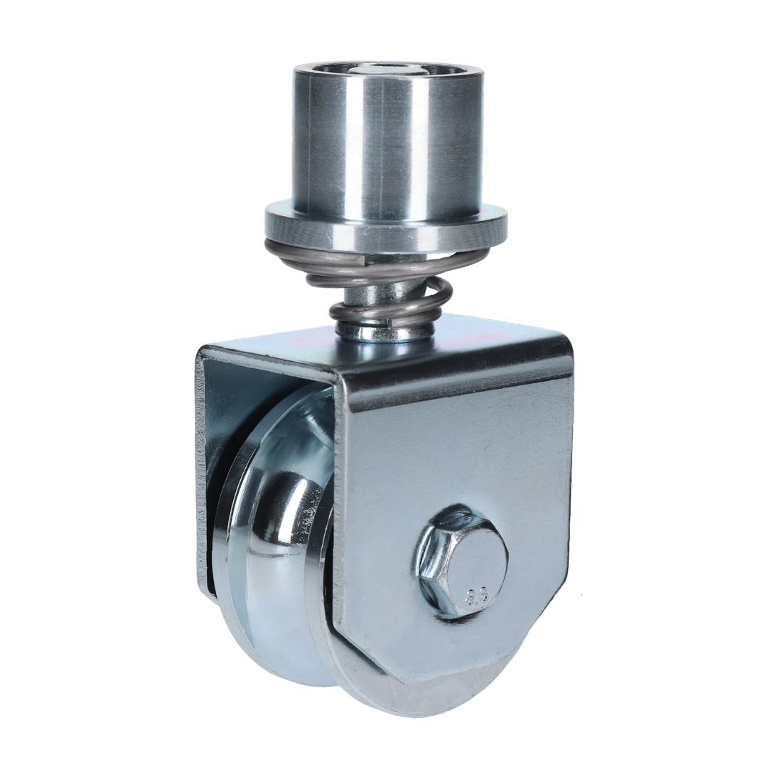 Otočné vodiace koliesko ø 58 mm, pre U profil ø 20 mm