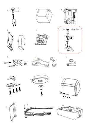 041A0277 odblokovací mechanismus s klíčem - slide 0