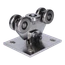 Vozík PICCOLO profil 67 x 67 mm pre brány do 300 kg, nerez