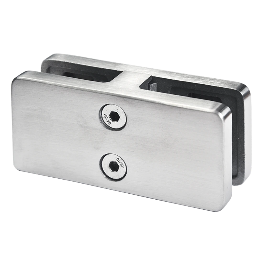 Svorka priama, sklo 8 - 12,76 mm, brúsená AISI 304