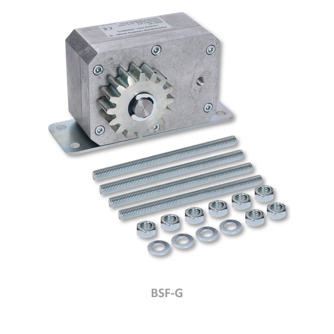 Hydraulická brzda pro posuvné brány ve svahu, zatížení 30Nm