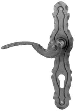 Štít s kľučkou 260 x 57 mm, rozteč 90 mm, bez úpravy