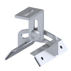 Strešný držiak pre trapézový plech, nerez A2 - slide 0