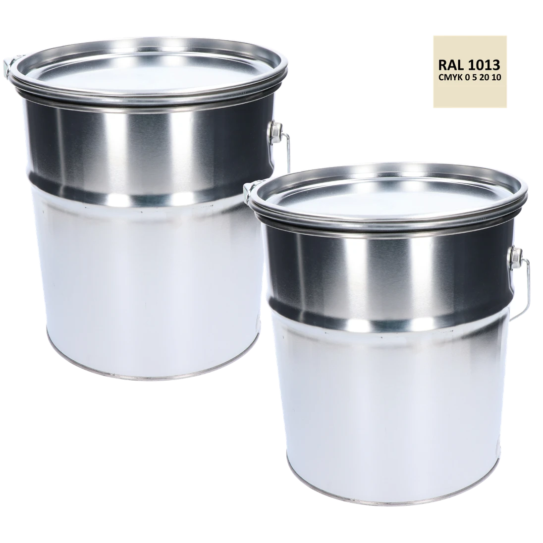 Barva antikorozní polomatná na zinek 20 kg perlová biela