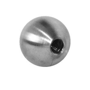 Guľa plná so závitom M6 / ø 20 mm, brúsená nerez AISI 304 - slide 0