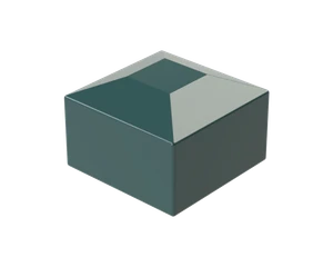 Vonkajšia krytka 40 x 40 mm, plastová PE - slide 1