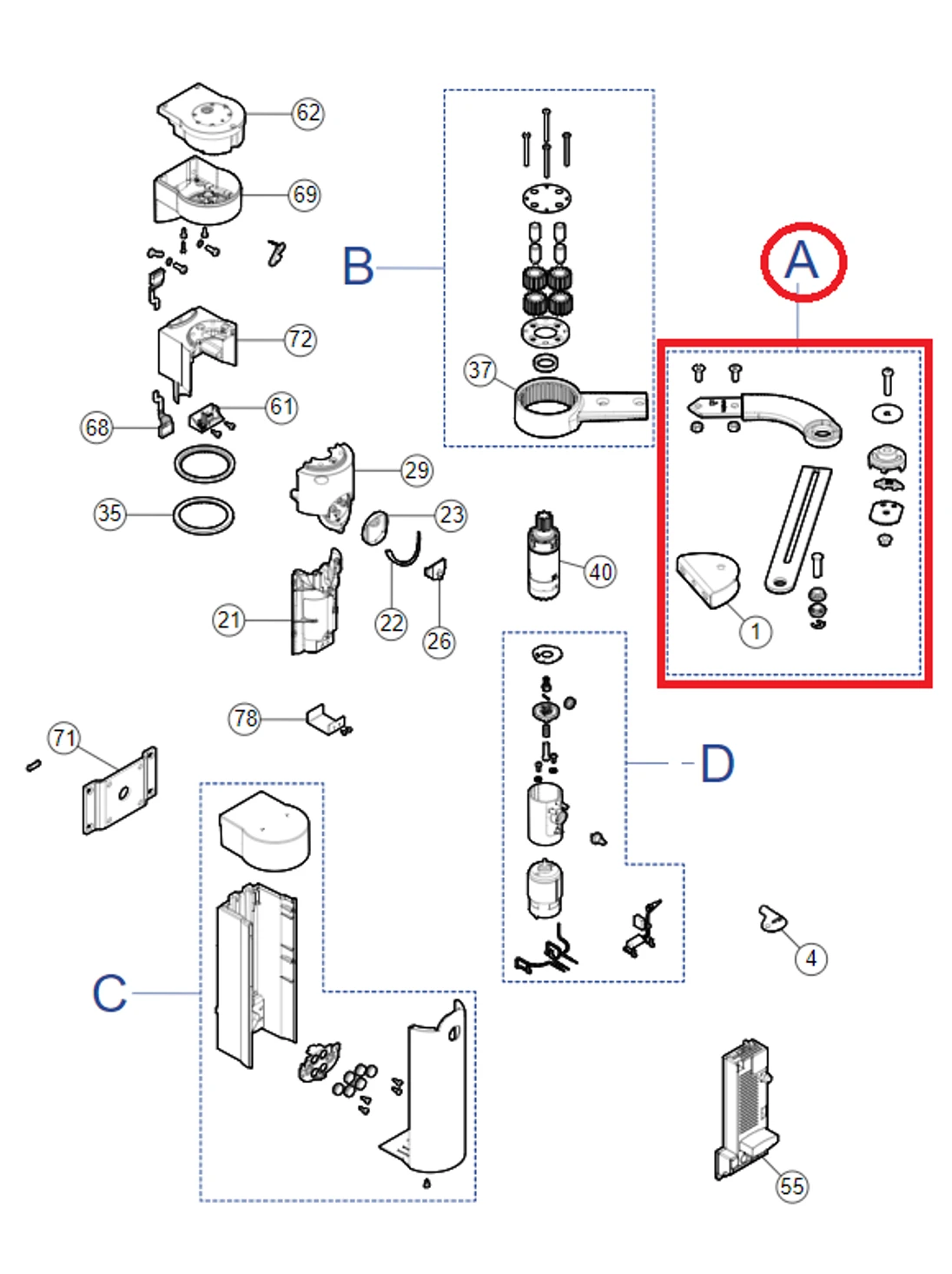 SPAMG215A00 kit ramen pro WALKY