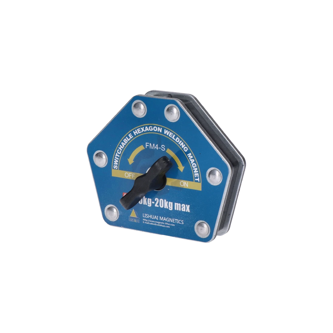 Zvárací magnet, vypínací, zaťaženie 15 kg, feritový