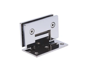 Záves medzi stenu a sklo, sklo 8 - 10 mm, leštená AISI 304 - slide 1