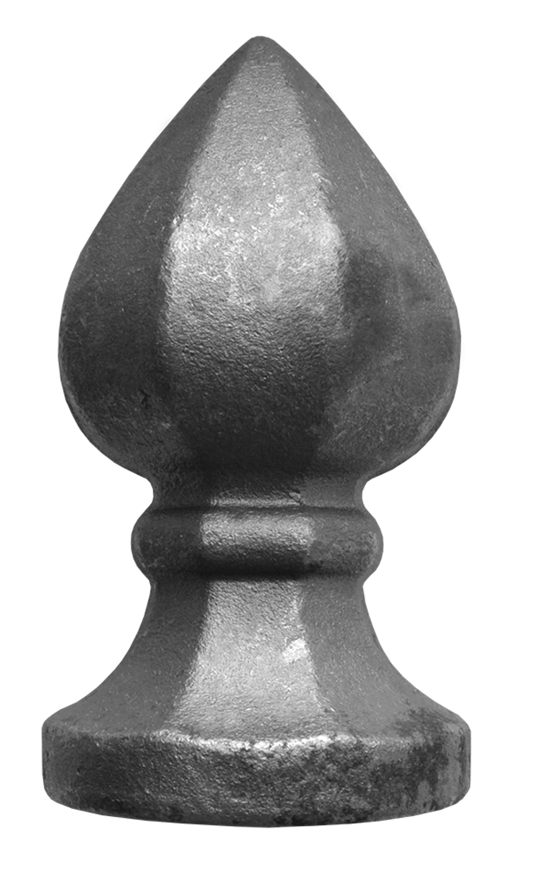 Šiška ozdobná 185 mm, podstavec ø 100 mm, plná.