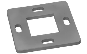 Kotviaca platňa 90 x 90 x 4 mm, bez úpravy AISI 304 - slide 0