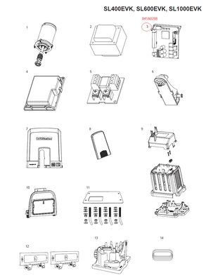 041A0288 riadiaca doska pre LiftMaster CB324EV - slide 2
