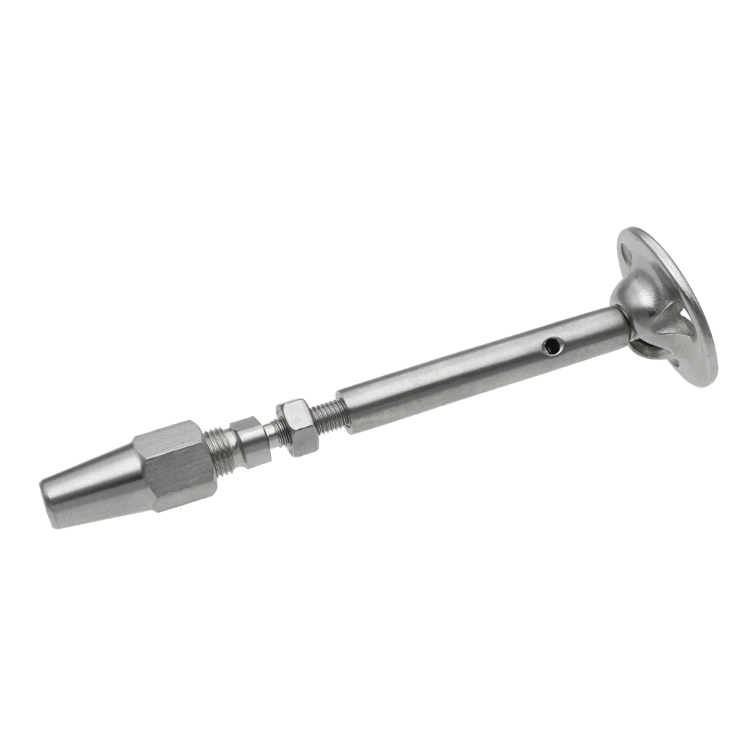 Úchyt, šponovák pre lanko ø 4 mm, brúsená nerez AISI 316