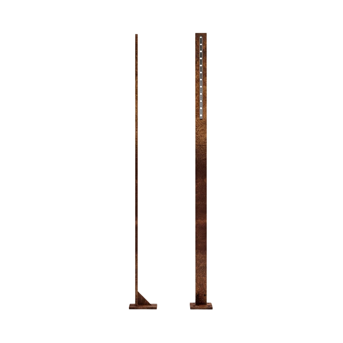 Venkovní LED osvětlení TOWER, barva CORTEN, H-986mm