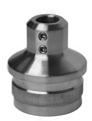 Spodok držiaka madla ø 42,4 mm s prechodom ø 12 mm, AISI 304 - slide 0