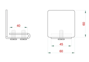 Samonos do 230 kg/4 m, profil 60 x 60 x 4 mm, Zn - slide 5