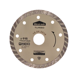 Turbo diamantový kotouč 115 x 2,2 x 22 mm